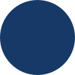 A blue circle with a black background