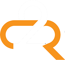 A logo of two tech